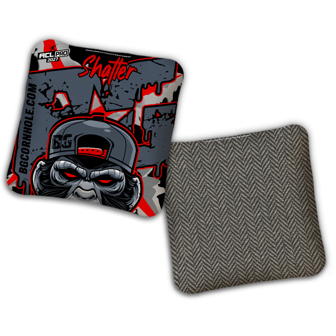 2027 ACL - BG Multiple Bag Models "MONKEY BUSINESS" - Pro Stamped Cornhole Bags - SET OF 4 BAGS