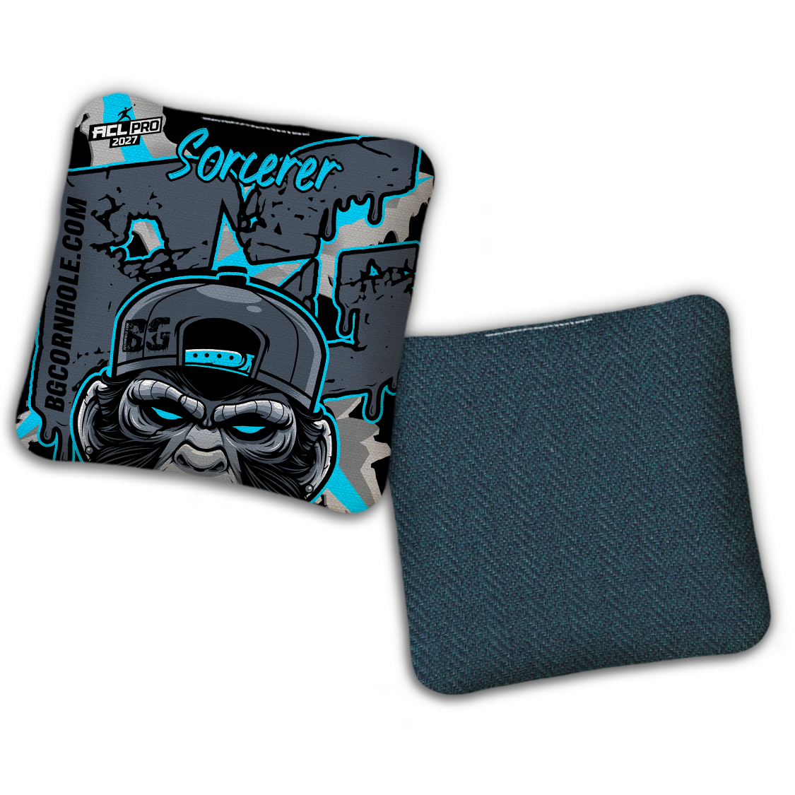 2027 ACL - BG Multiple Bag Models "MONKEY BUSINESS" - Pro Stamped Cornhole Bags - SET OF 4 BAGS