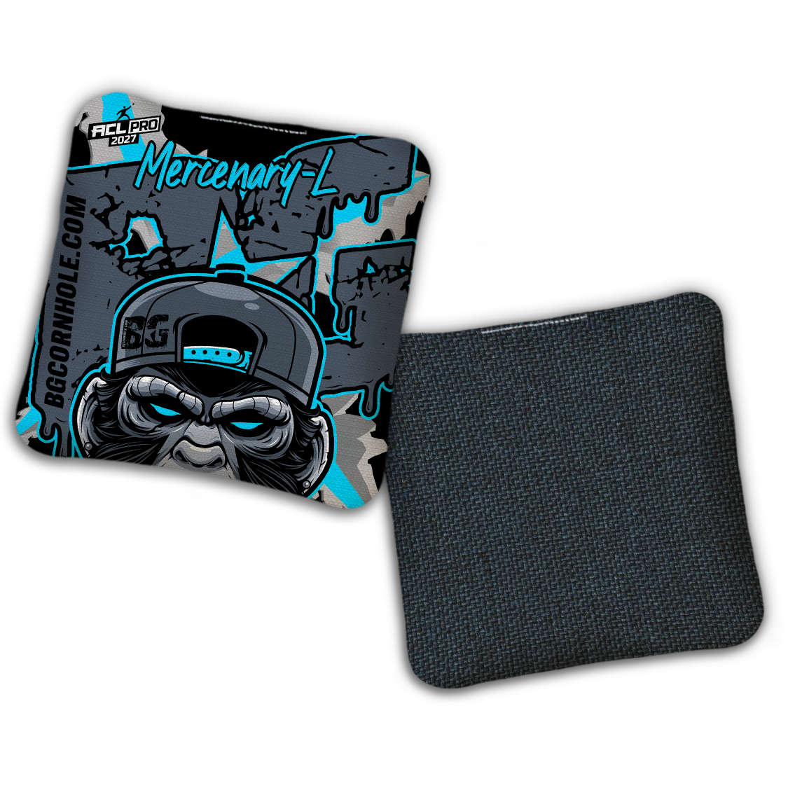 2027 ACL - BG Multiple Bag Models "MONKEY BUSINESS" - Pro Stamped Cornhole Bags - SET OF 4 BAGS