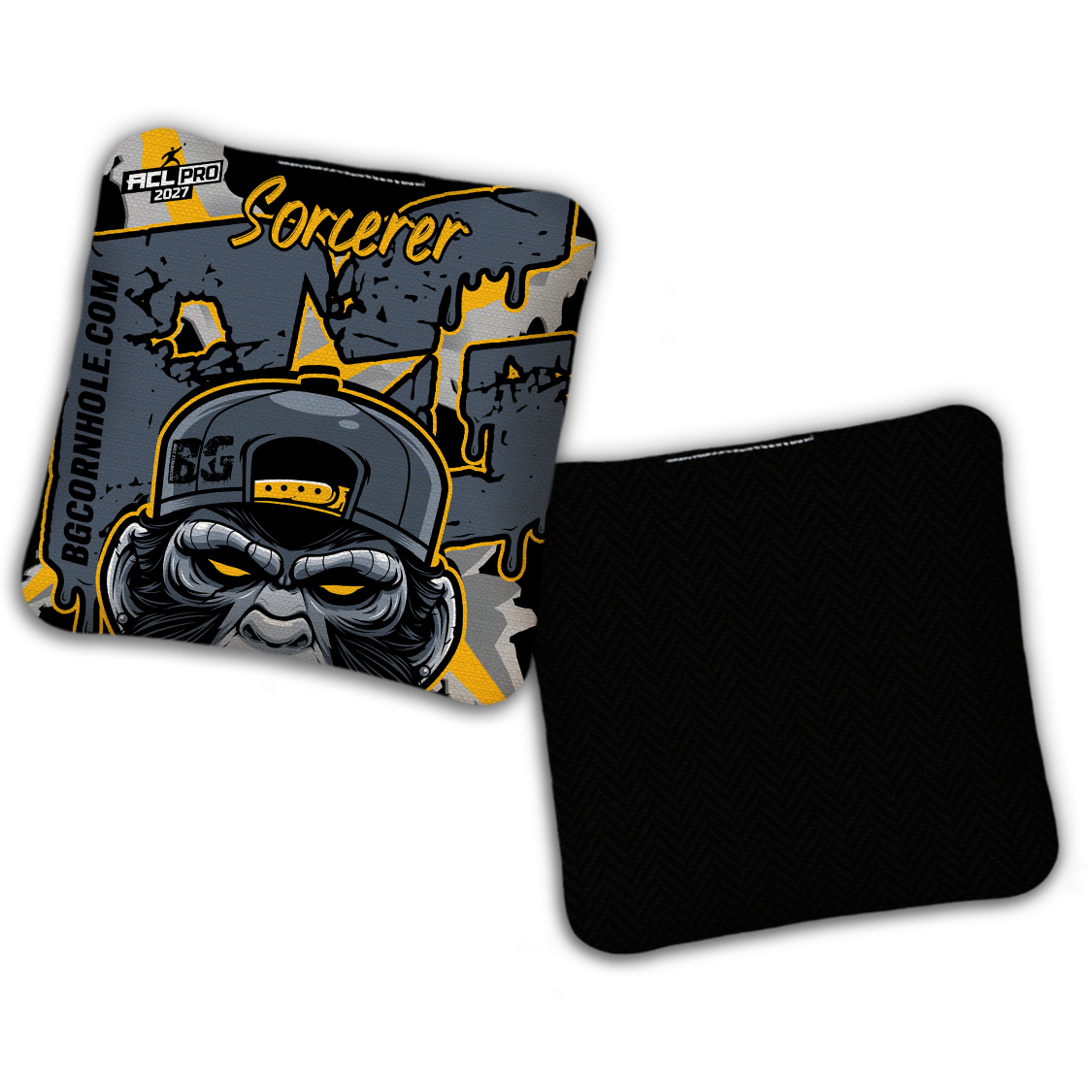 2027 ACL - BG Multiple Bag Models "MONKEY BUSINESS" - Pro Stamped Cornhole Bags - SET OF 4 BAGS