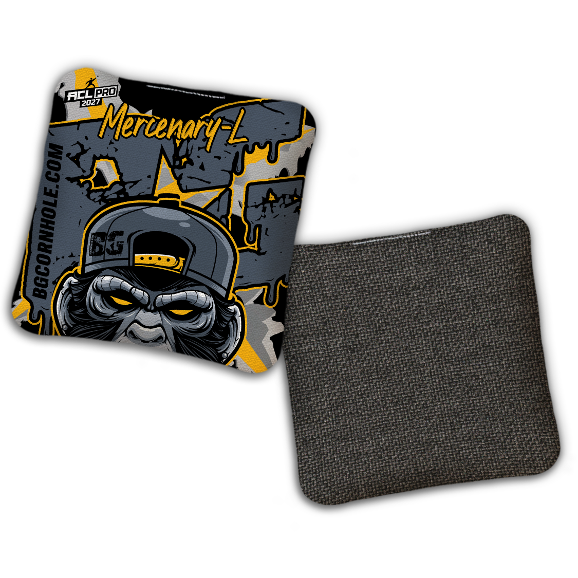 2027 ACL - BG Multiple Bag Models "MONKEY BUSINESS" - Pro Stamped Cornhole Bags - SET OF 4 BAGS
