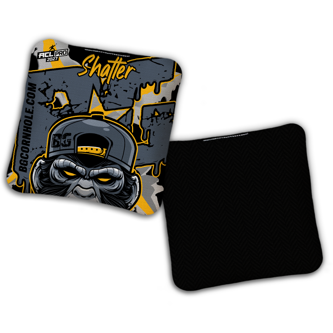 2027 ACL - BG Multiple Bag Models "MONKEY BUSINESS" - Pro Stamped Cornhole Bags - SET OF 4 BAGS