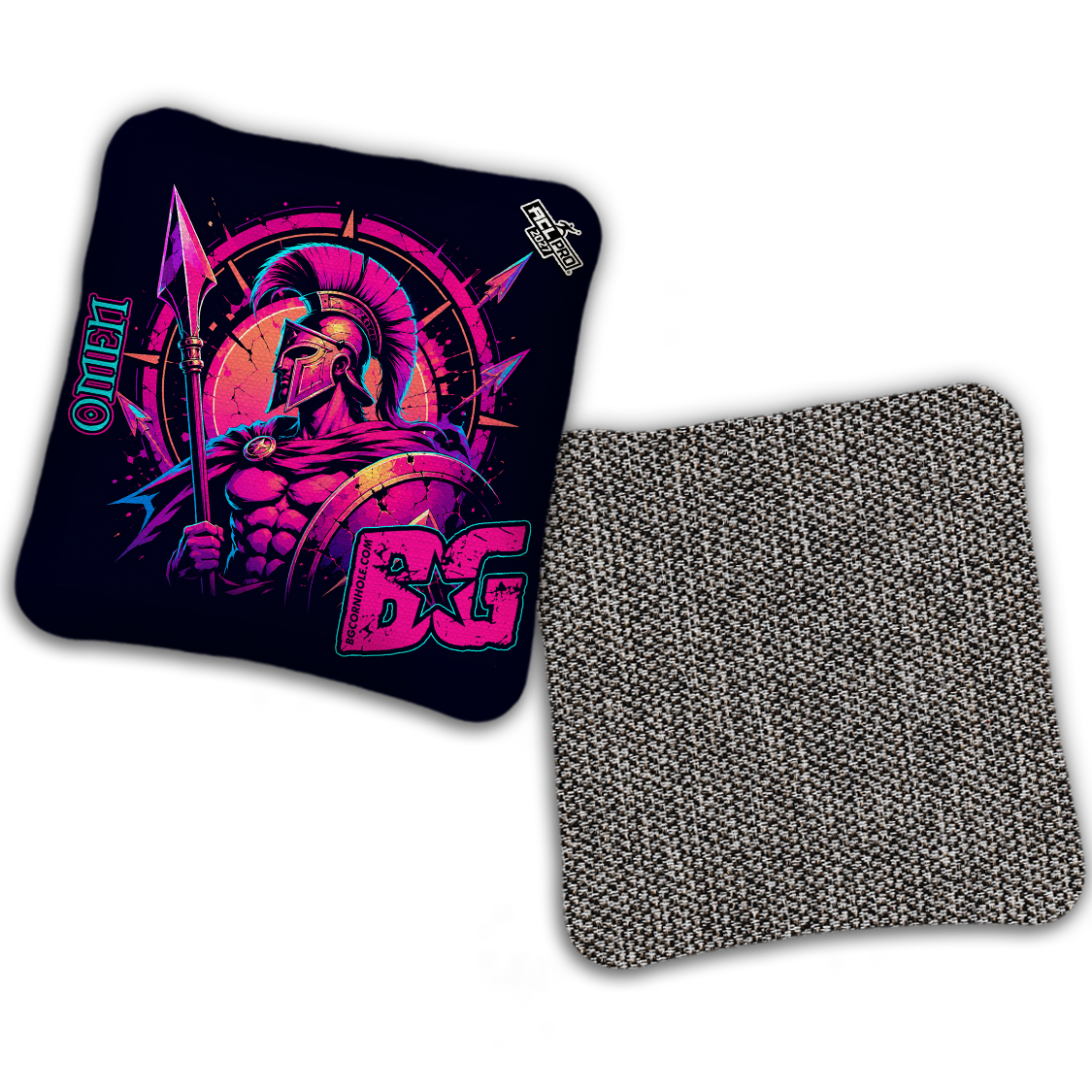 2027 ACL - BG Multiple Models “Divine Reign" - Pro Stamped Cornhole Bags - SET OF 4 BAGS