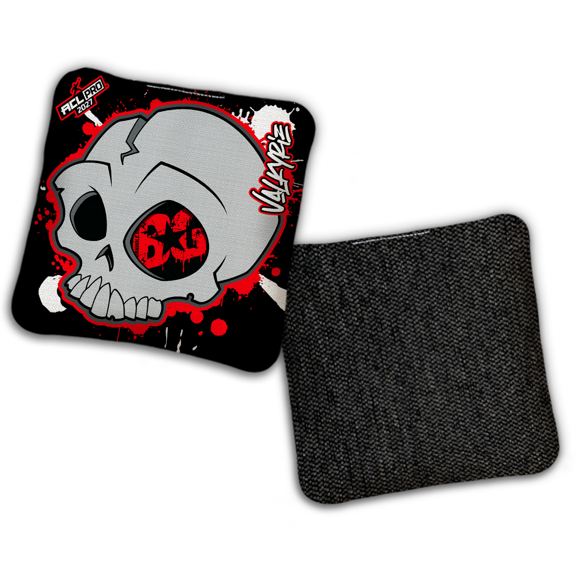 2027 ACL - BG Multiple Bag Models "PEEK-A-BOO" - Pro Stamped Cornhole Bags - SET OF 4 BAGS