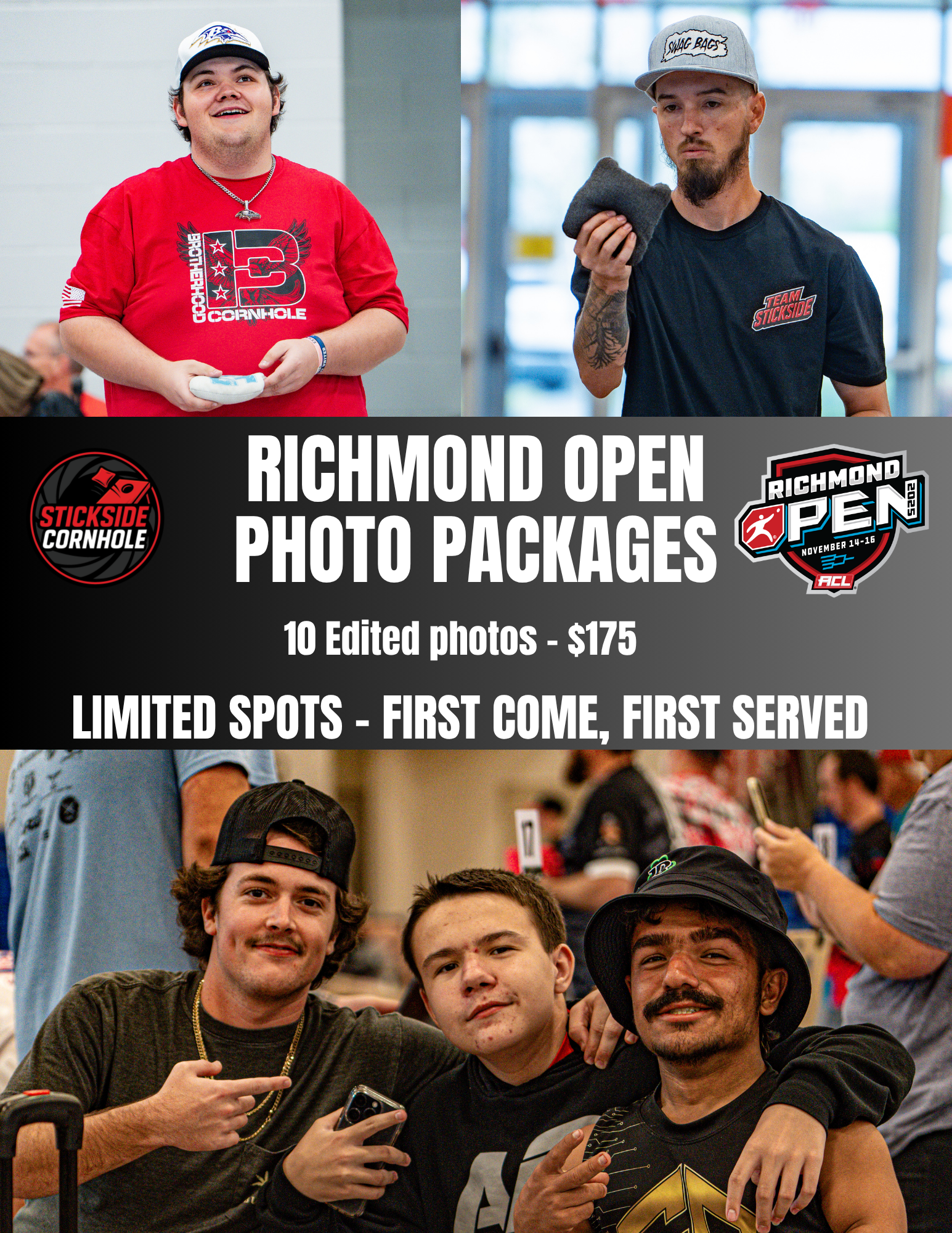 Richmond Open Photo Package