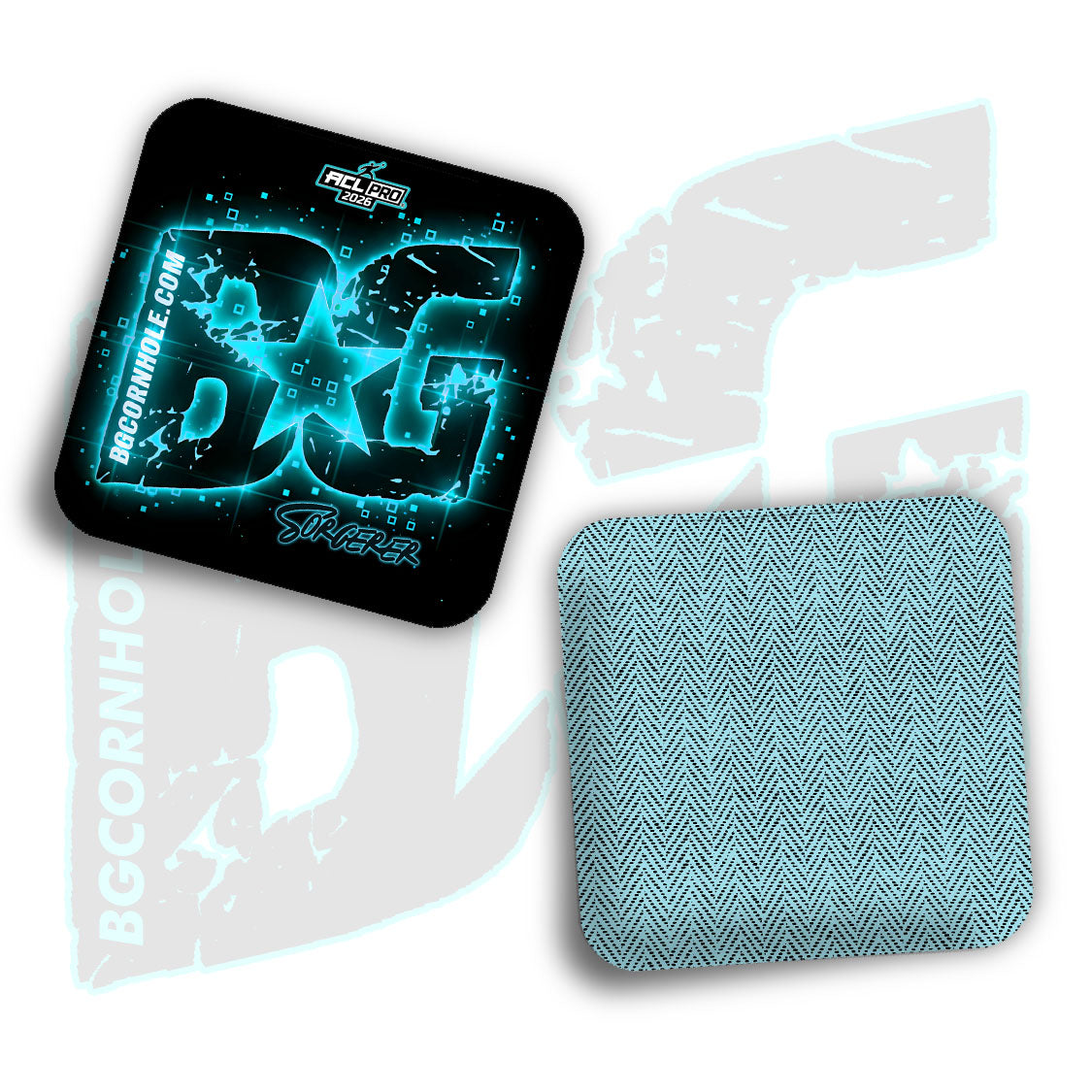 2026 BG Multiple Bag Models "Pulse Effect" - ACL Pro Stamped Cornhole Bags - SET OF 4 BAGS