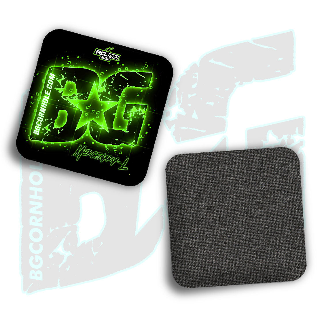 2026 BG Multiple Bag Models "Pulse Effect" - ACL Pro Stamped Cornhole Bags - SET OF 4 BAGS