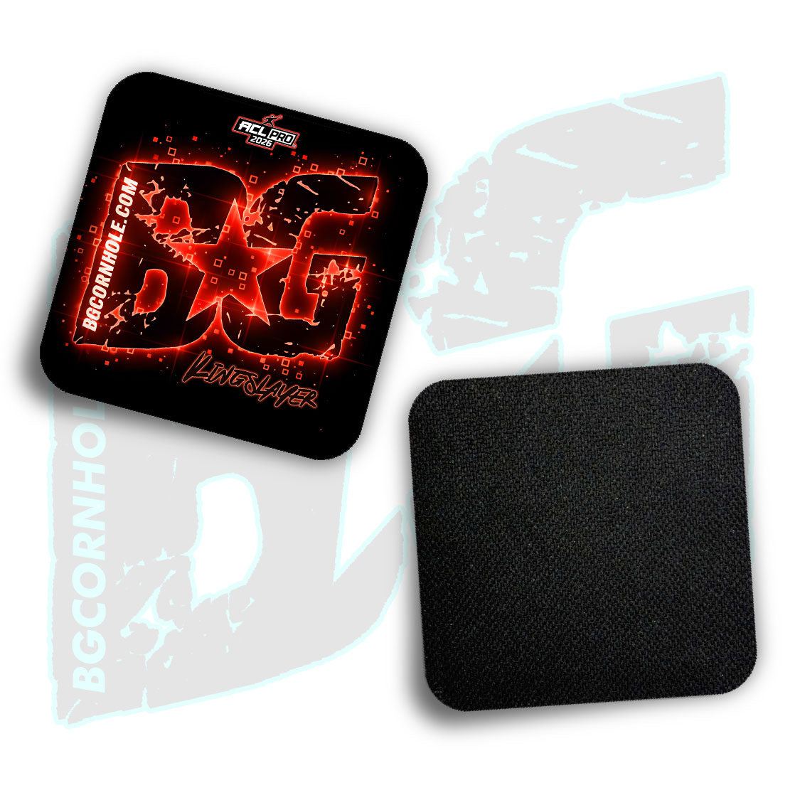 2026 BG Multiple Bag Models "Pulse Effect" - ACL Pro Stamped Cornhole Bags - SET OF 4 BAGS