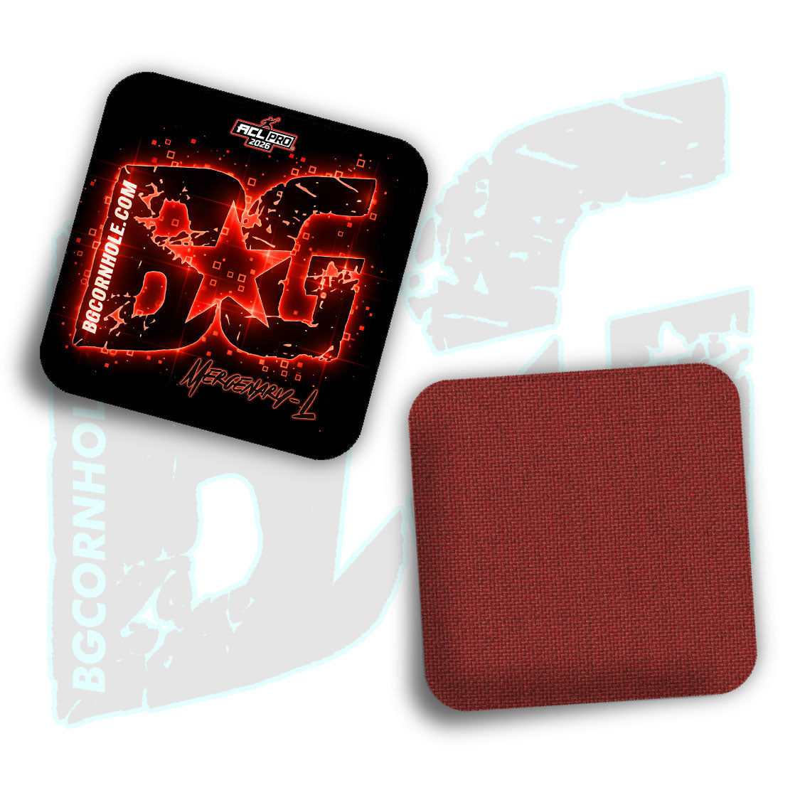 2026 BG Multiple Bag Models "Pulse Effect" - ACL Pro Stamped Cornhole Bags - SET OF 4 BAGS