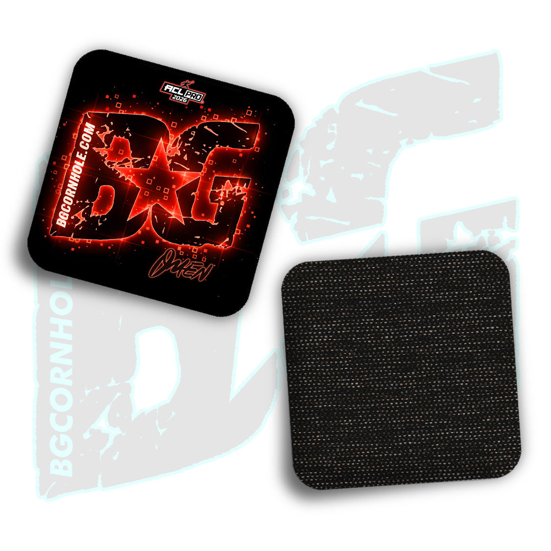 2026 BG Multiple Bag Models "Pulse Effect" - ACL Pro Stamped Cornhole Bags - SET OF 4 BAGS