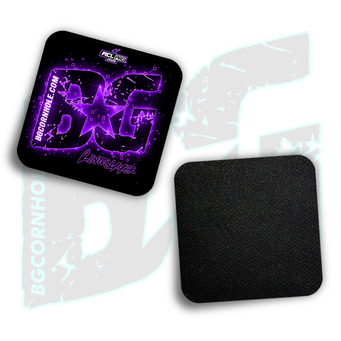 2026 BG Multiple Bag Models "Pulse Effect" - ACL Pro Stamped Cornhole Bags - SET OF 4 BAGS