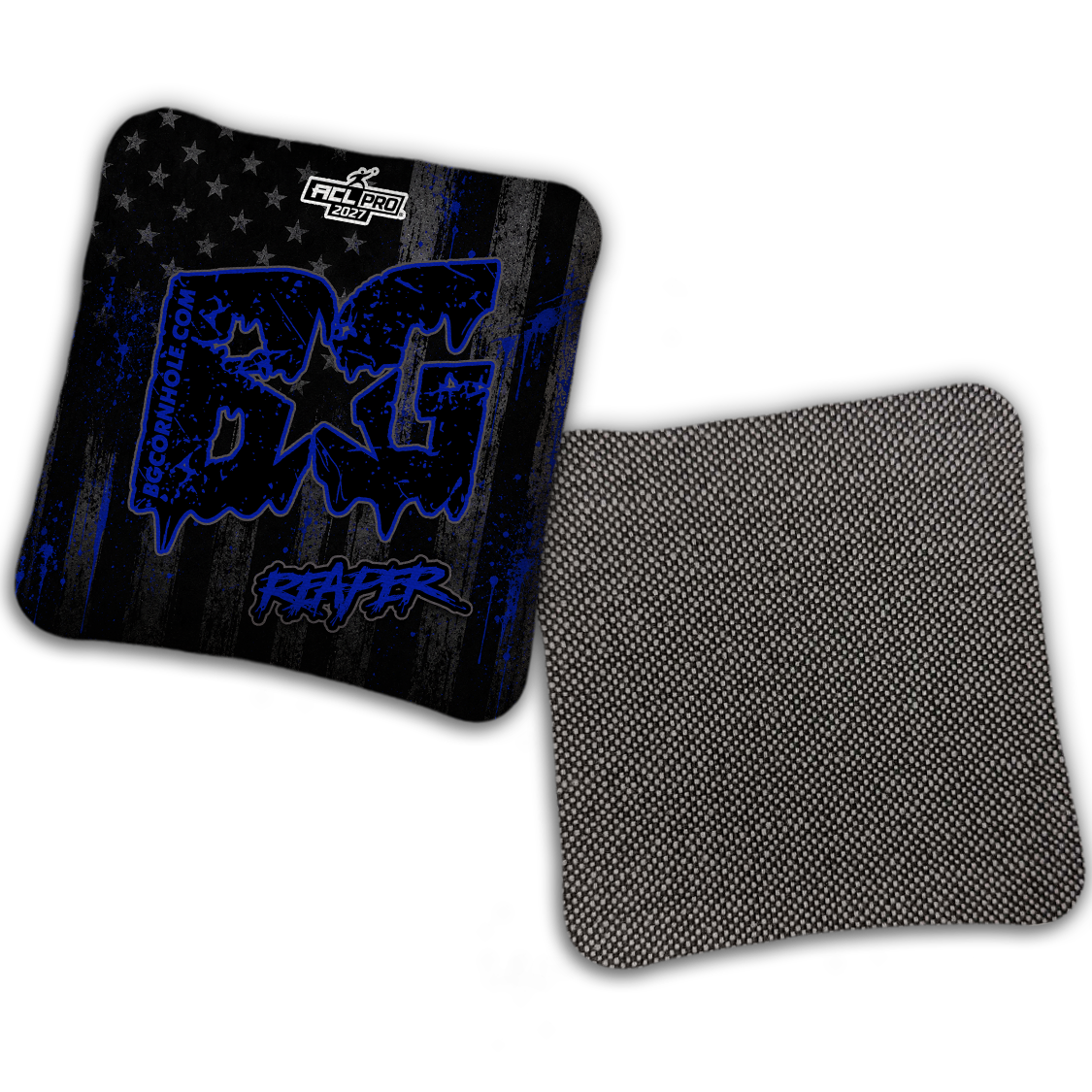 2027 ACL - BG Multiple Bag Models "AMERICAN GRIT" - Pro Stamped Cornhole Bags - SET OF 4 BAGS