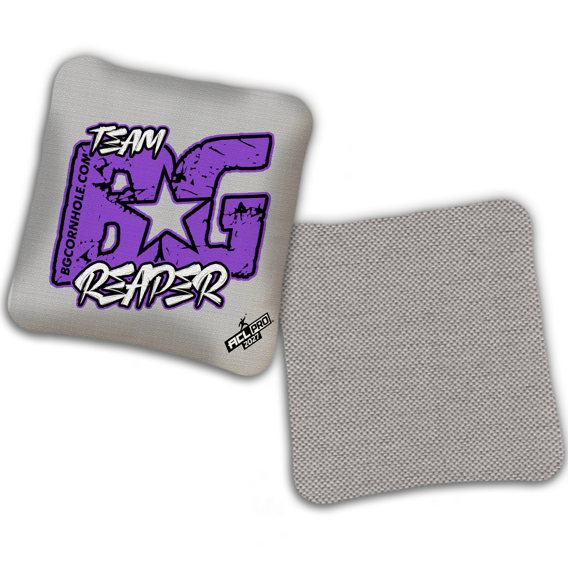 2027 ACL - BG REAPER “ESPN THROWBACK COLORMATCH" - Pro Stamped Cornhole Bags - SET OF 4 BAGS