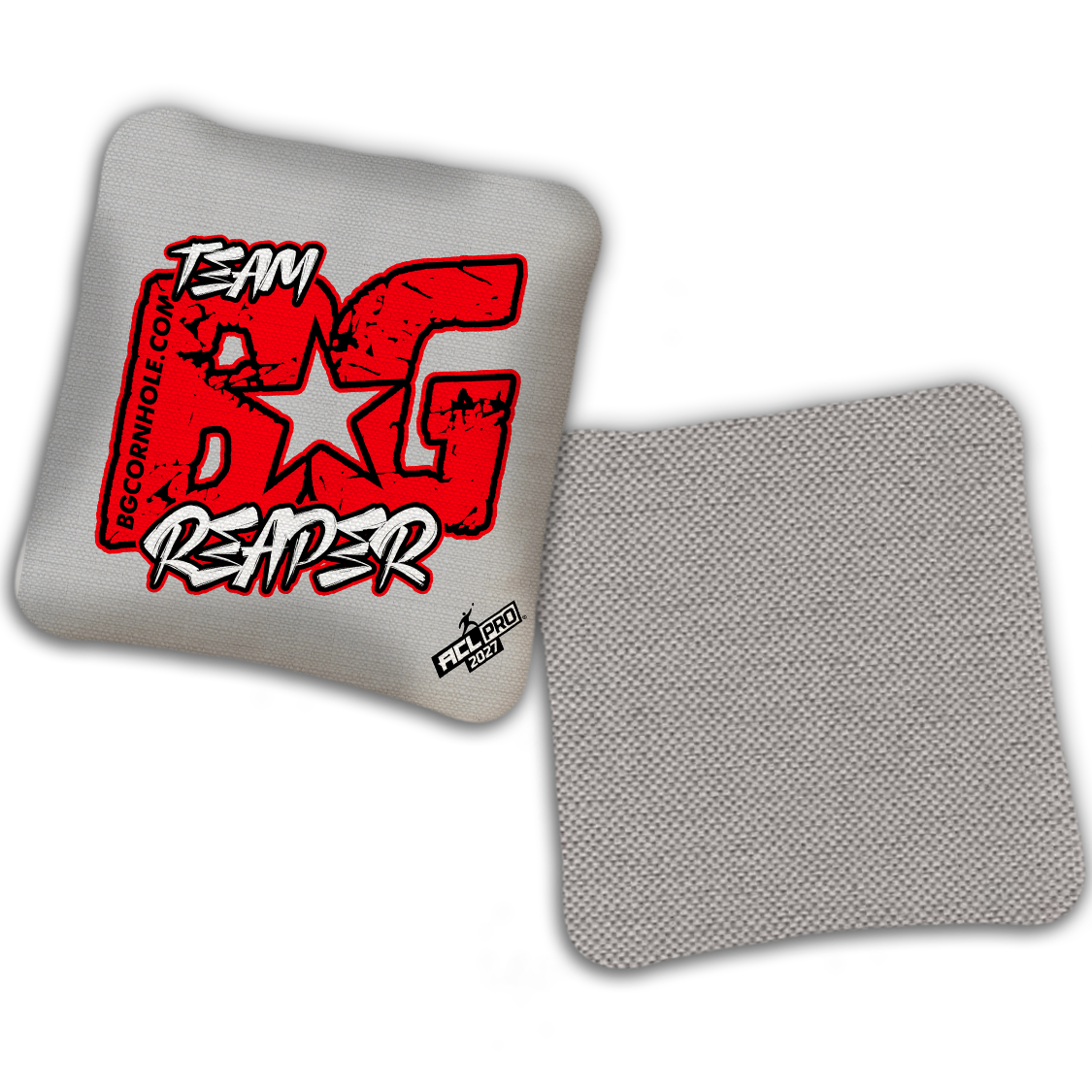 2027 ACL - BG REAPER “ESPN THROWBACK COLORMATCH" - Pro Stamped Cornhole Bags - SET OF 4 BAGS