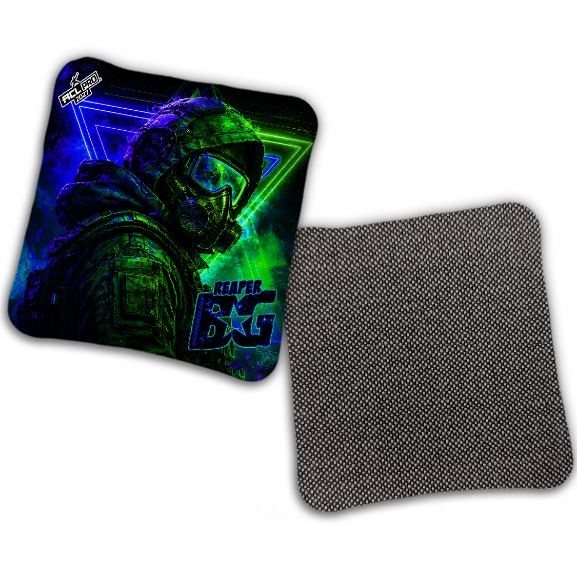 2027 ACL - BG Multiple Bag Models "NIGHT PROTOCOL" - Pro Stamped Cornhole Bags - SET OF 4 BAGS