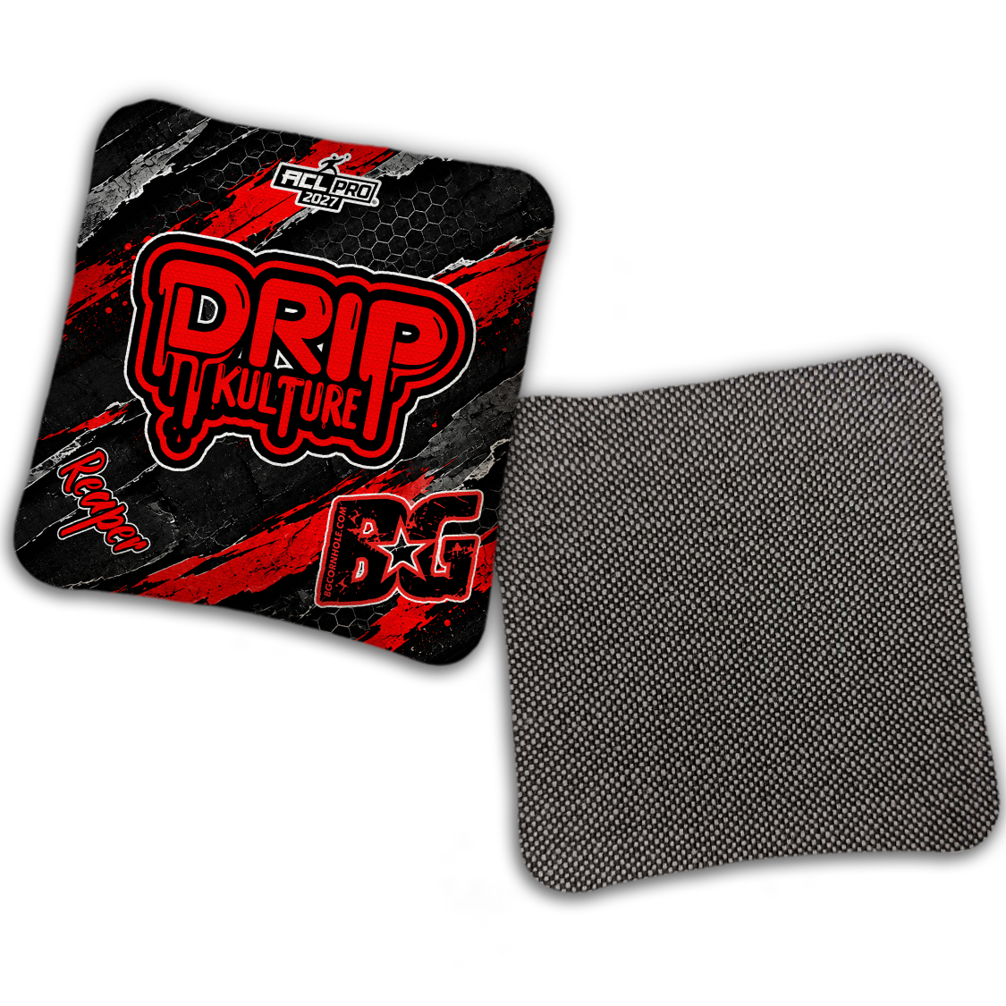2027 Multiple Bag Models - DK x BG "OVERRIDE" - ACL Pro Stamped Cornhole Bags - Set of 4 Bags