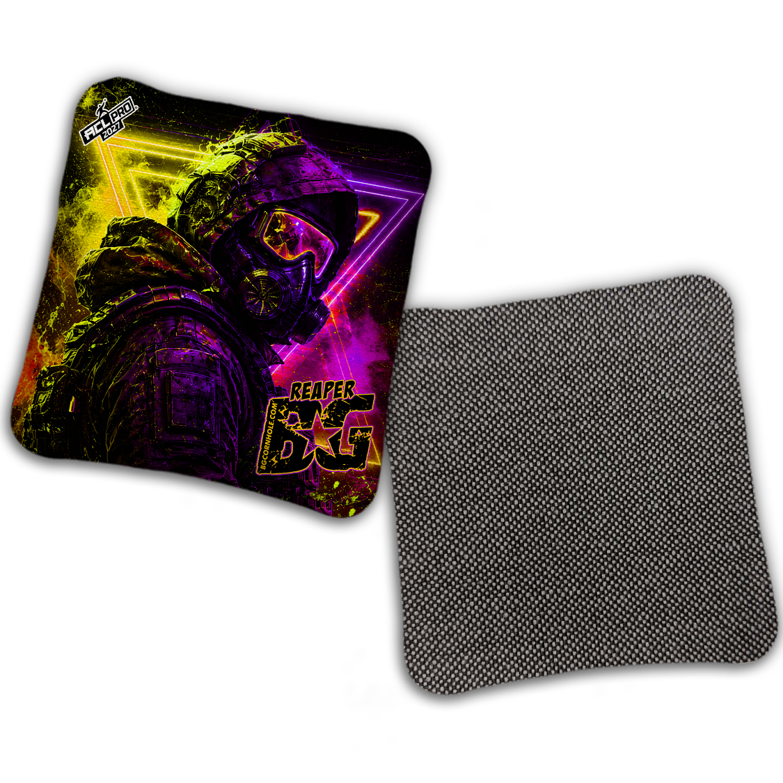 2027 ACL - BG Multiple Bag Models "NIGHT PROTOCOL" - Pro Stamped Cornhole Bags - SET OF 4 BAGS