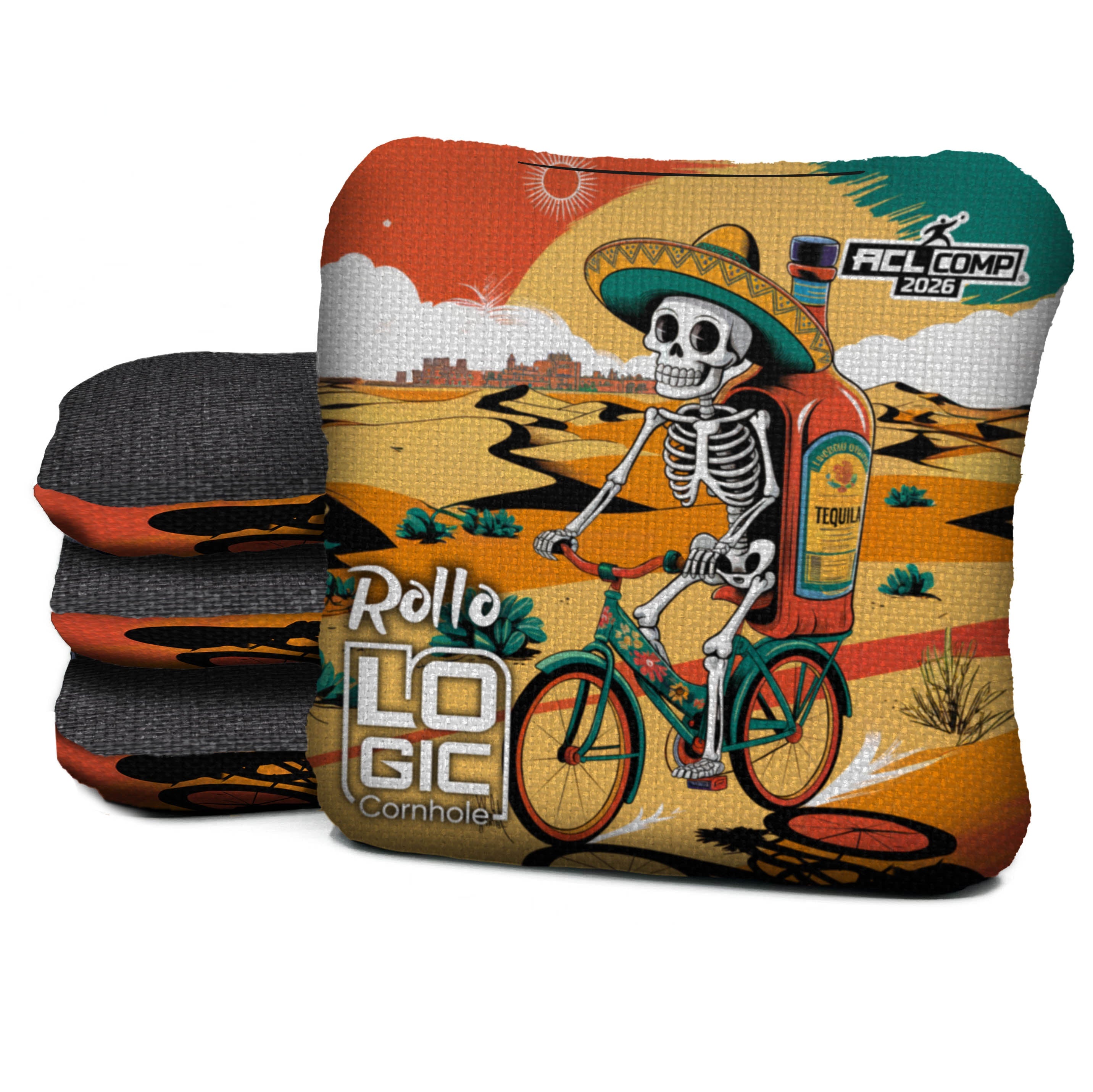 Dia De Los Muertos  - ACL PRO & COMP BAGS - MULTIPLE BAG SERIES - Set of 4 bags