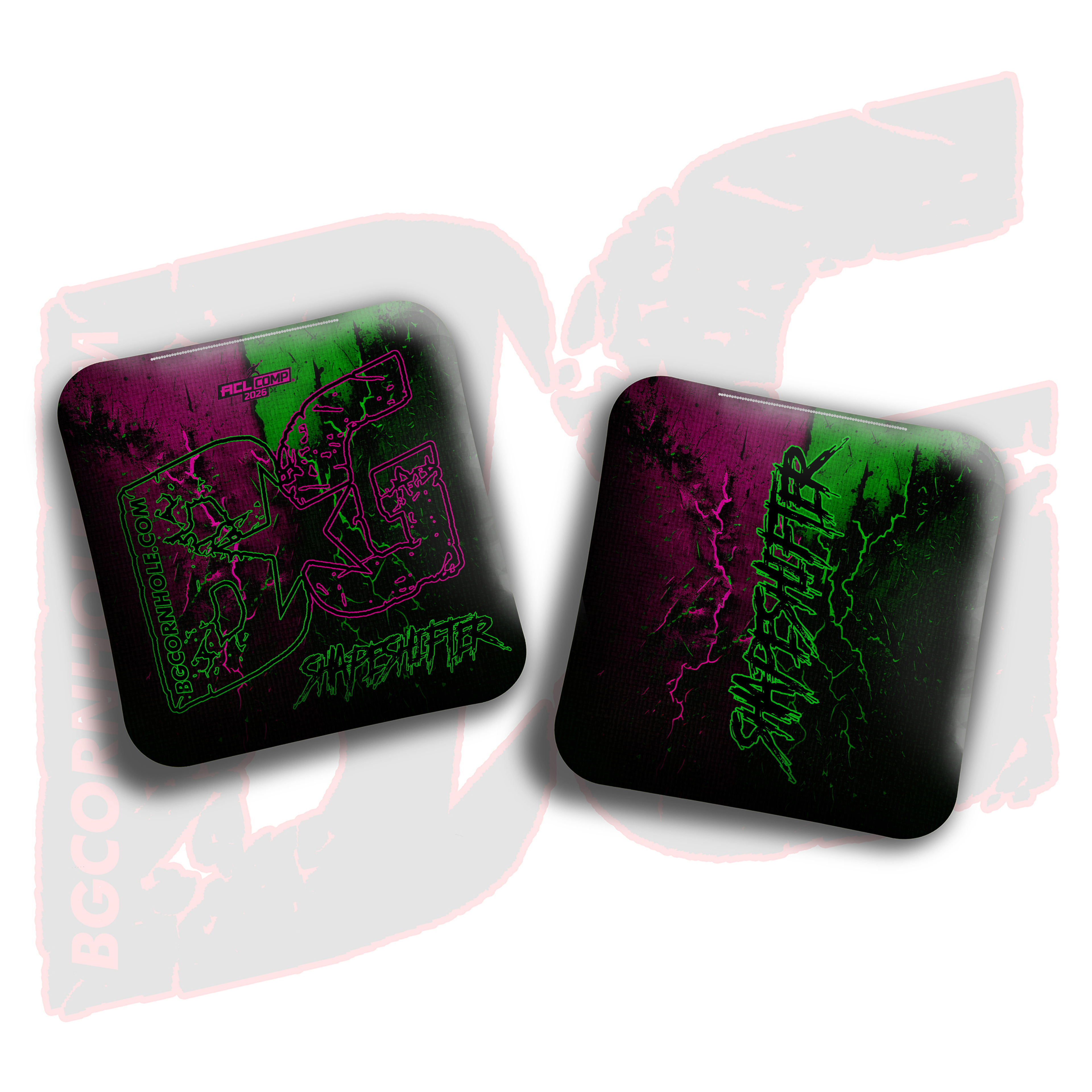 2026 BG Multiple Bag Models - "Devour" - ACL Comp Stamped Cornhole Bags - SET OF 4 BAGS