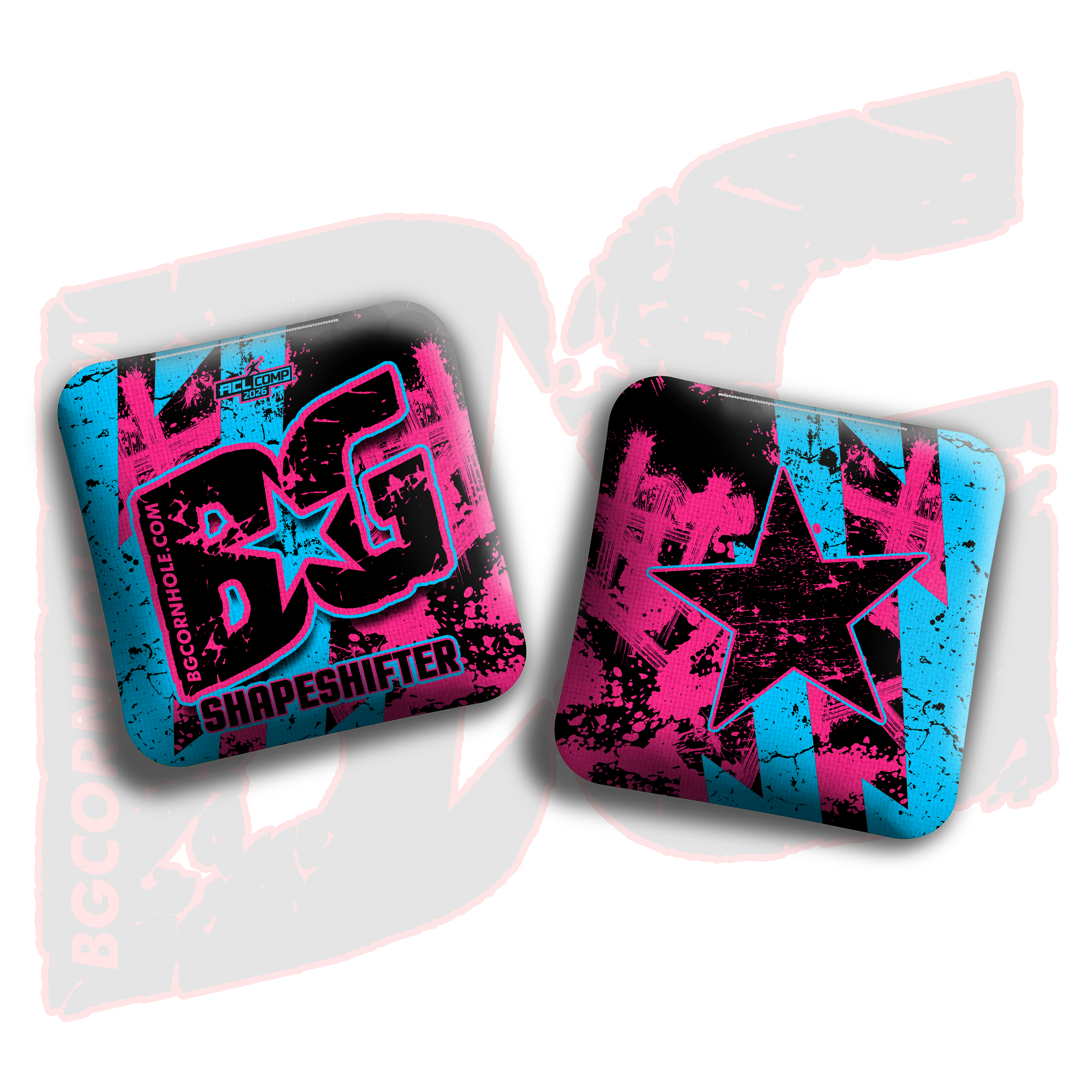 2026 BG Multiple Bag Models - "Bolt" - ACL Comp Stamped Cornhole Bags - SET OF 4 BAGS