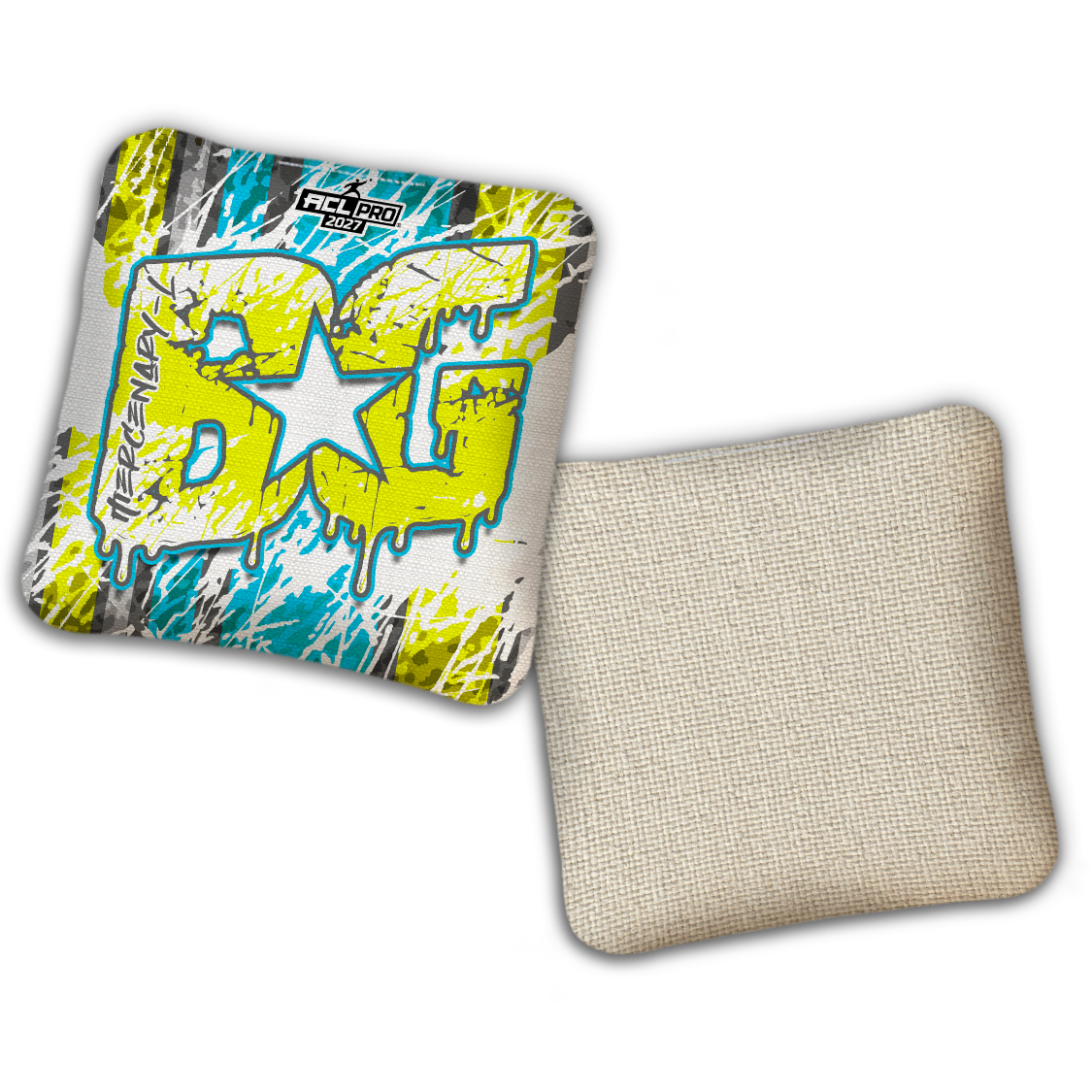 2027 ACL - BG Multiple Bag Models "SPLASH ZONE" - Pro Stamped Cornhole Bags - SET OF 4 BAGS