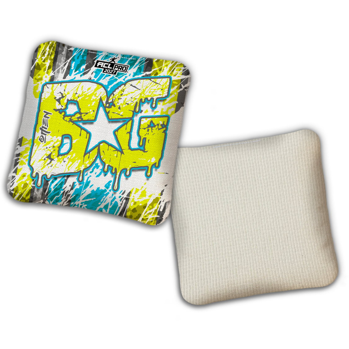 2027 ACL - BG Multiple Bag Models "SPLASH ZONE" - Pro Stamped Cornhole Bags - SET OF 4 BAGS