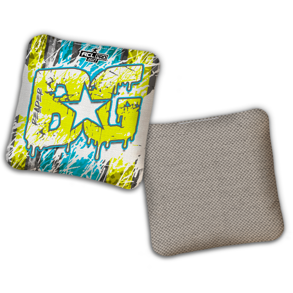 2027 ACL - BG Multiple Bag Models "SPLASH ZONE" - Pro Stamped Cornhole Bags - SET OF 4 BAGS