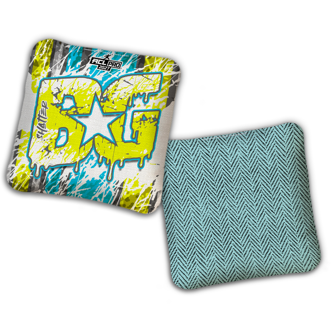 2027 ACL - BG Multiple Bag Models "SPLASH ZONE" - Pro Stamped Cornhole Bags - SET OF 4 BAGS