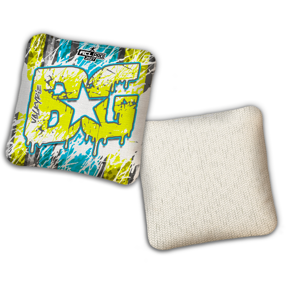 2027 ACL - BG Multiple Bag Models "SPLASH ZONE" - Pro Stamped Cornhole Bags - SET OF 4 BAGS
