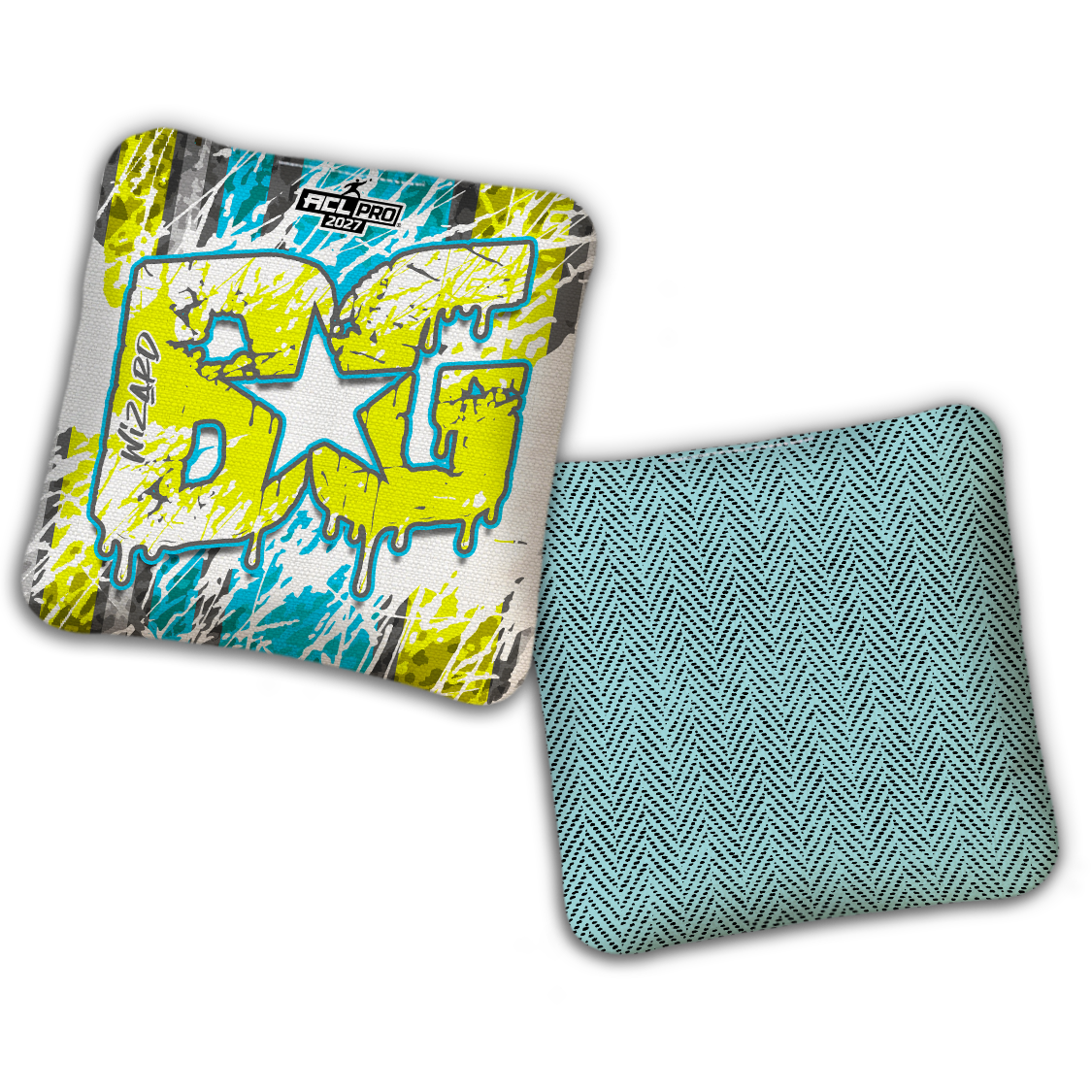2027 ACL - BG Multiple Bag Models "SPLASH ZONE" - Pro Stamped Cornhole Bags - SET OF 4 BAGS