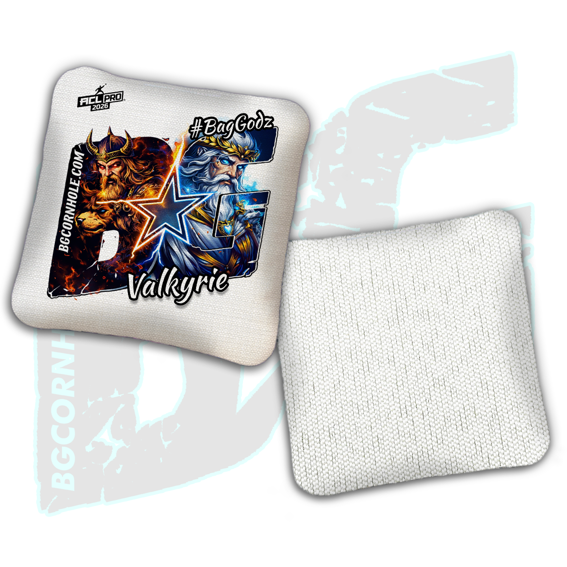 2026 BG Multiple Bag Models "Crossfire" - ACL Pro Stamped Cornhole Bags - SET OF 4 BAGS