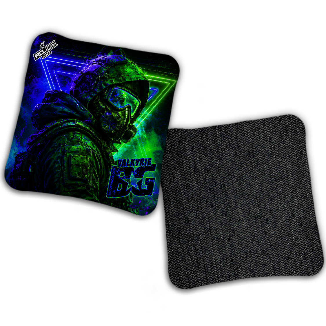 2027 ACL - BG Multiple Bag Models "NIGHT PROTOCOL" - Pro Stamped Cornhole Bags - SET OF 4 BAGS
