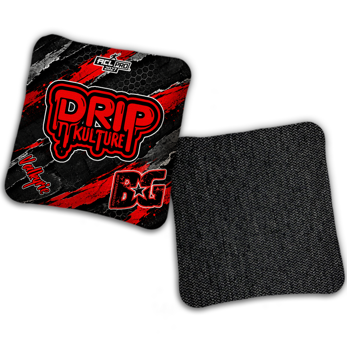 2027 Multiple Bag Models - DK x BG "OVERRIDE" - ACL Pro Stamped Cornhole Bags - Set of 4 Bags
