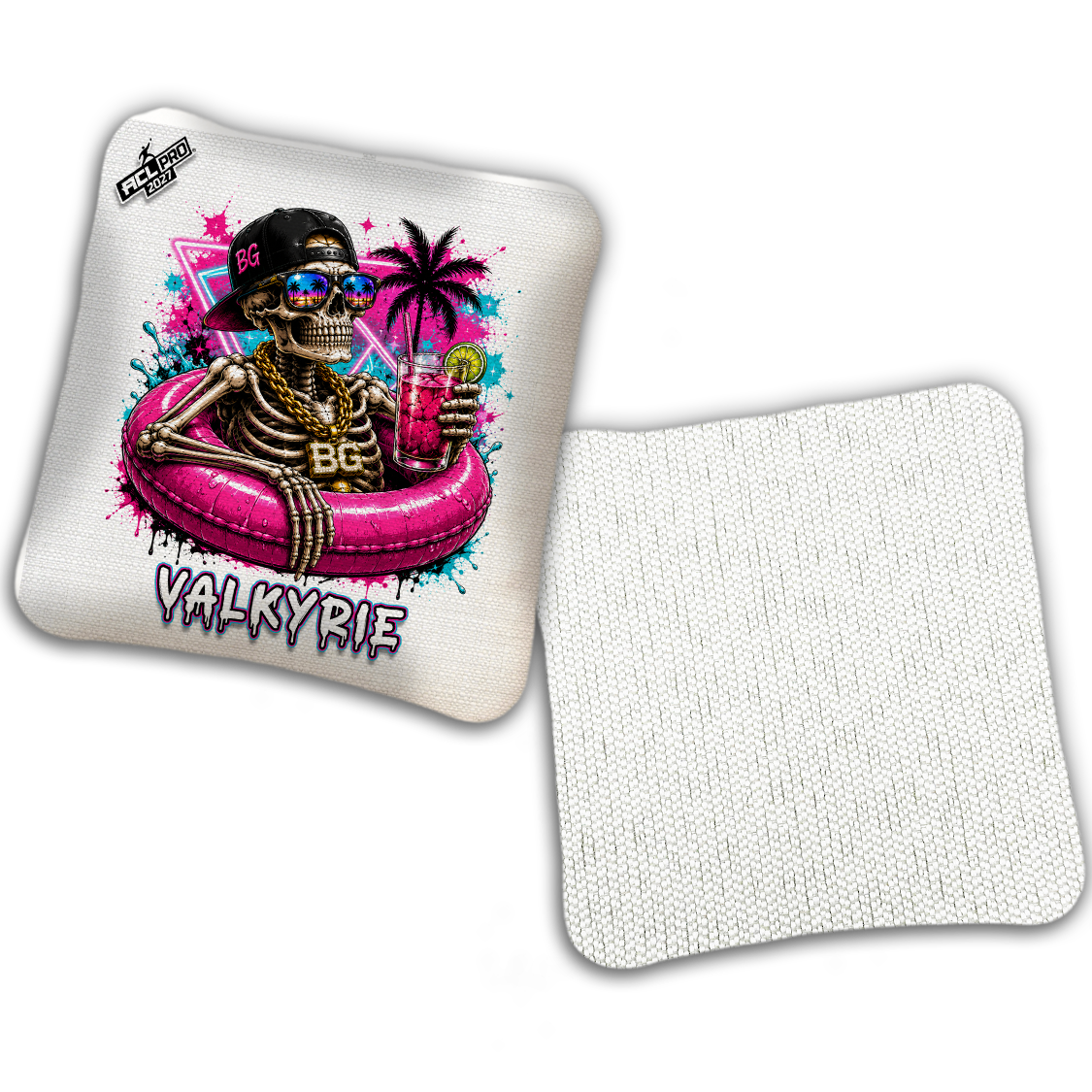2027 ACL - BG Multiple Bag Models "DEADCATION" - Pro Stamped Cornhole Bags - SET OF 4 BAGS