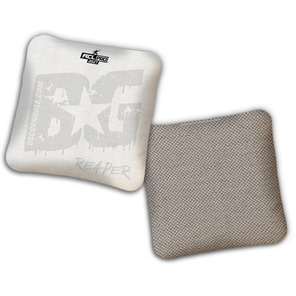 2027 ACL - BG Multiple Bag Models "Whiteout" - Pro Stamped Cornhole Bags - SET OF 4 BAGS