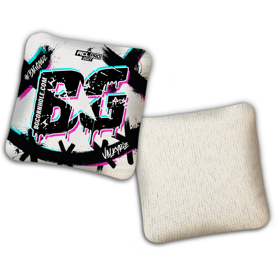 2027 ACL - BG Multiple Bag Models "WHY SO SERIOUS" - Pro Stamped Cornhole Bags - SET OF 4 BAGS