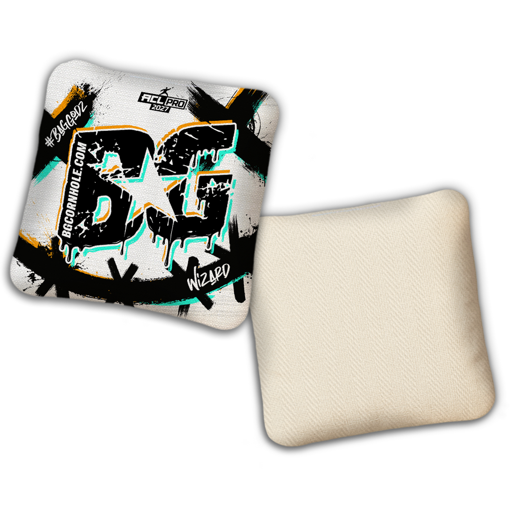 2027 ACL - BG Multiple Bag Models "WHY SO SERIOUS" - Pro Stamped Cornhole Bags - SET OF 4 BAGS