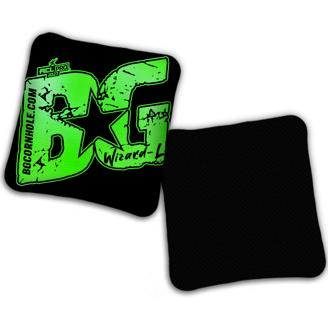 2027 ACL - BG Multiple Bag Models "BLACKOUT" - Pro Stamped Cornhole Bags - SET OF 4 BAGS