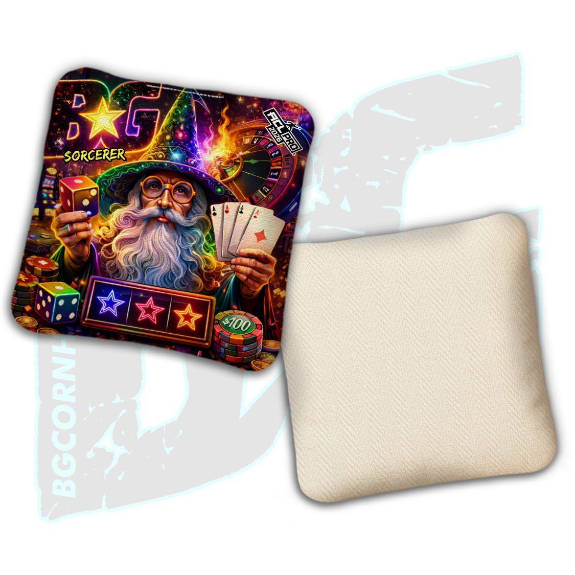 2026 BG Multiple Bag Models "Wager" - ACL Pro Stamped Cornhole Bags - SET OF 4 BAGS