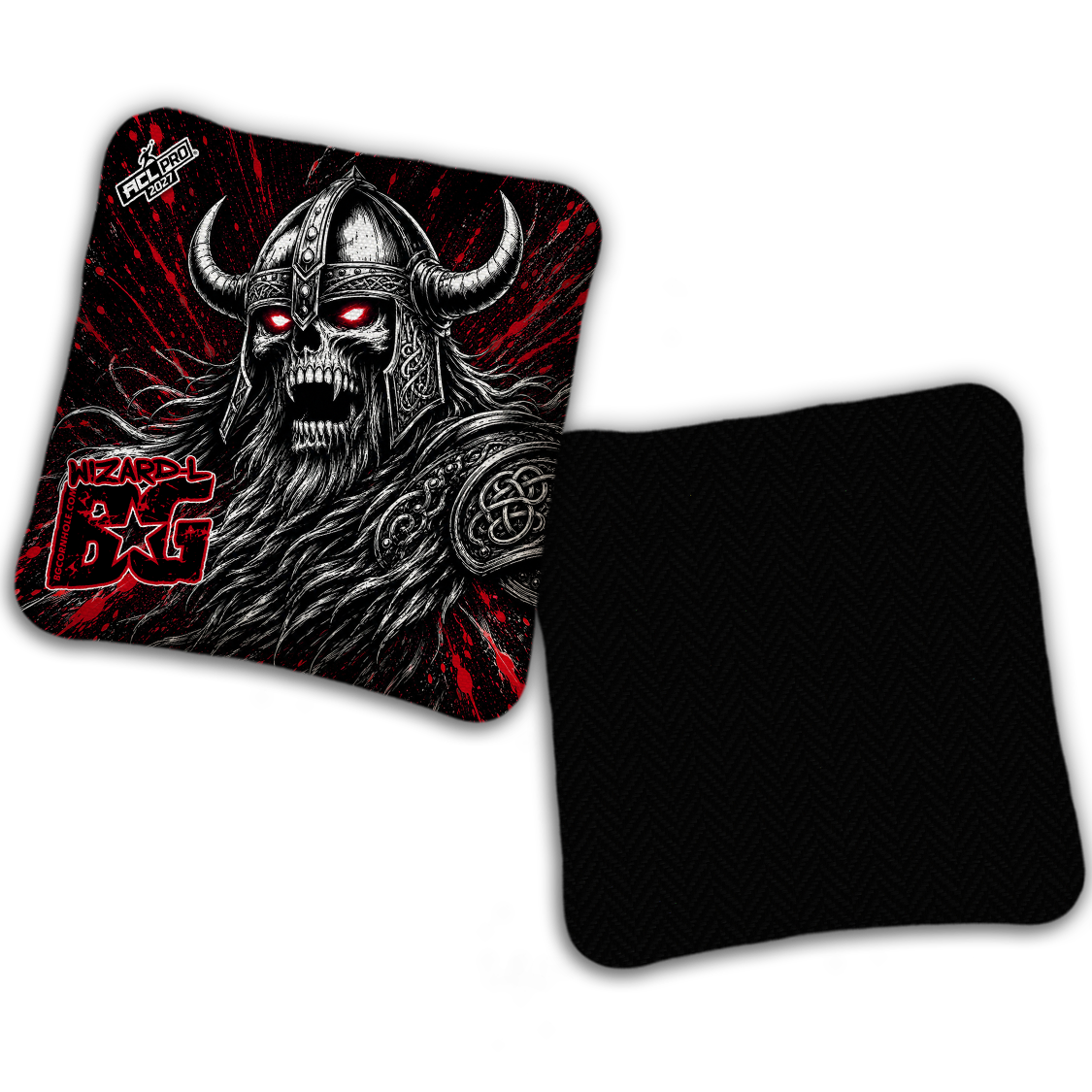 2027 ACL - BG Multiple Bag Models "DEATHLESS" - Pro Stamped Cornhole Bags - SET OF 4 BAGS