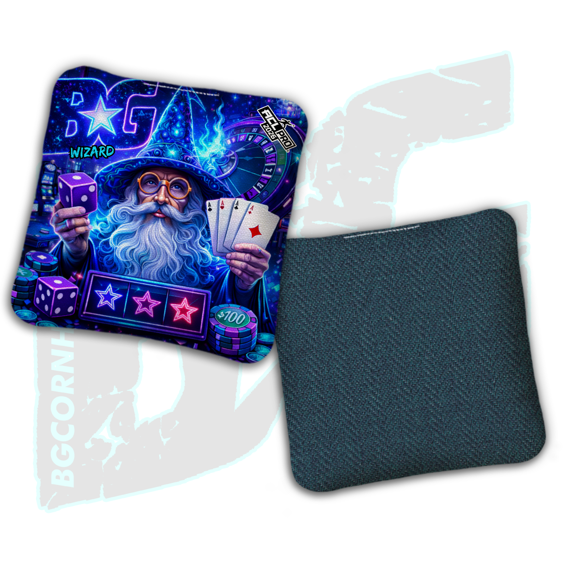 2026 BG Multiple Bag Models "Wager" - ACL Pro Stamped Cornhole Bags - SET OF 4 BAGS