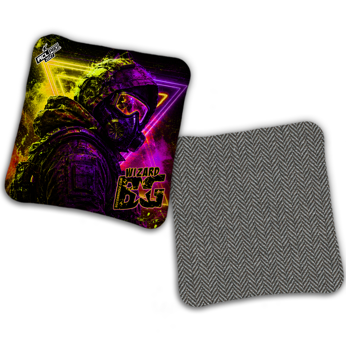 2027 ACL - BG Multiple Bag Models "NIGHT PROTOCOL" - Pro Stamped Cornhole Bags - SET OF 4 BAGS