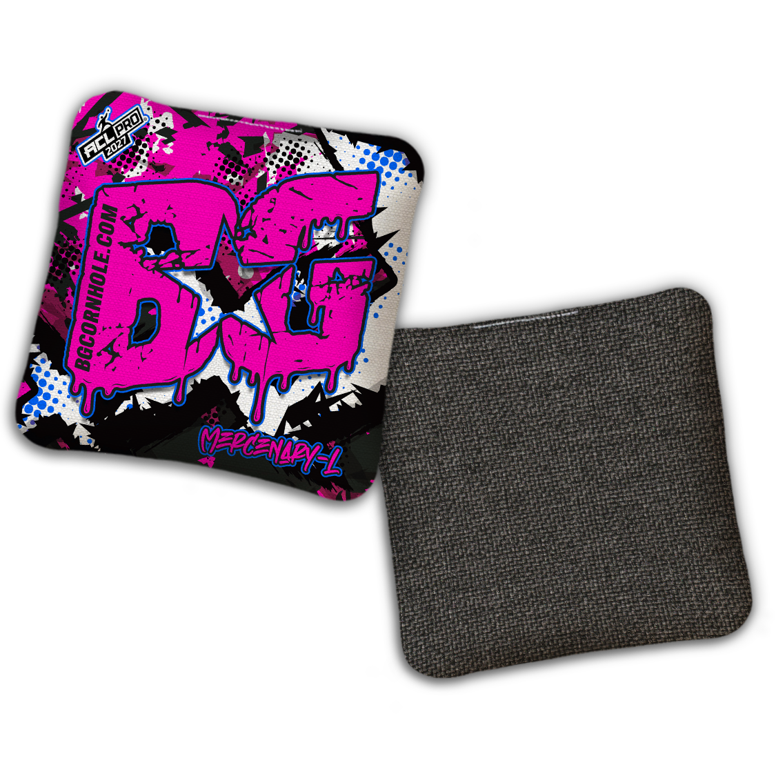 2027 ACL - BG Multiple Bag Models "X-STREME" - Pro Stamped Cornhole Bags - SET OF 4 BAGS