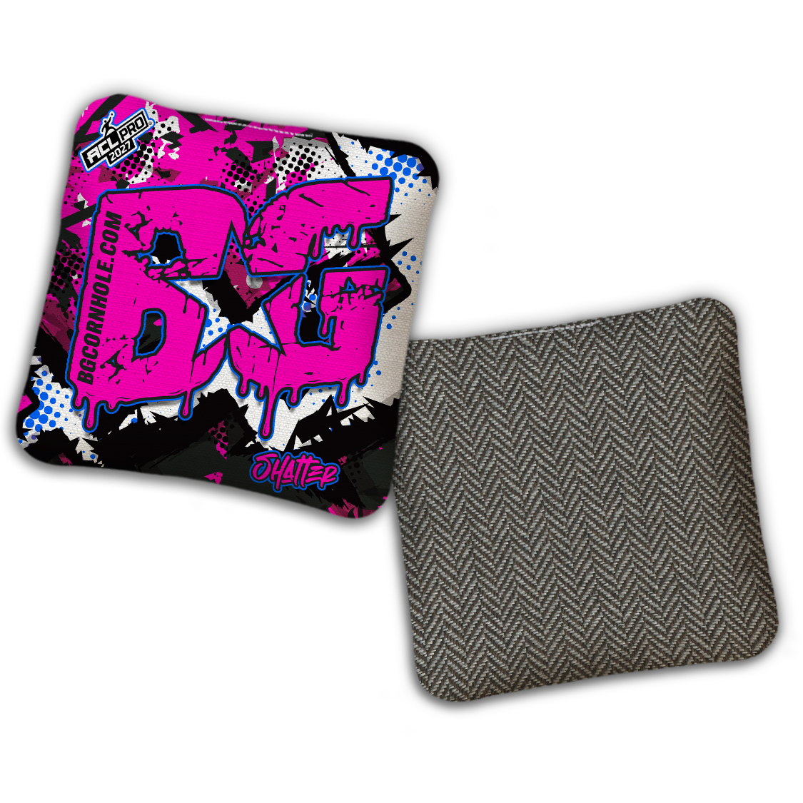 2027 ACL - BG Multiple Bag Models "X-STREME" - Pro Stamped Cornhole Bags - SET OF 4 BAGS