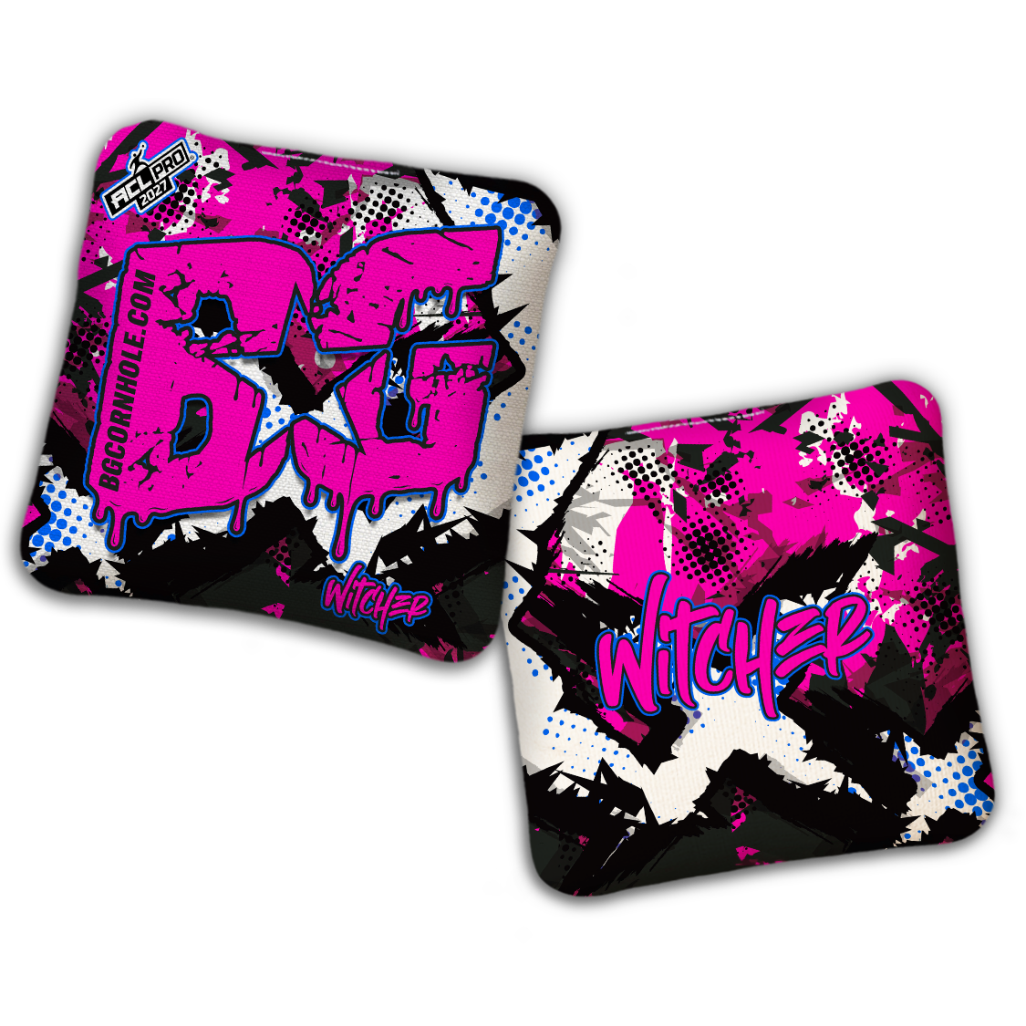 2027 ACL - BG Multiple Bag Models "X-STREME" - Pro Stamped Cornhole Bags - SET OF 4 BAGS