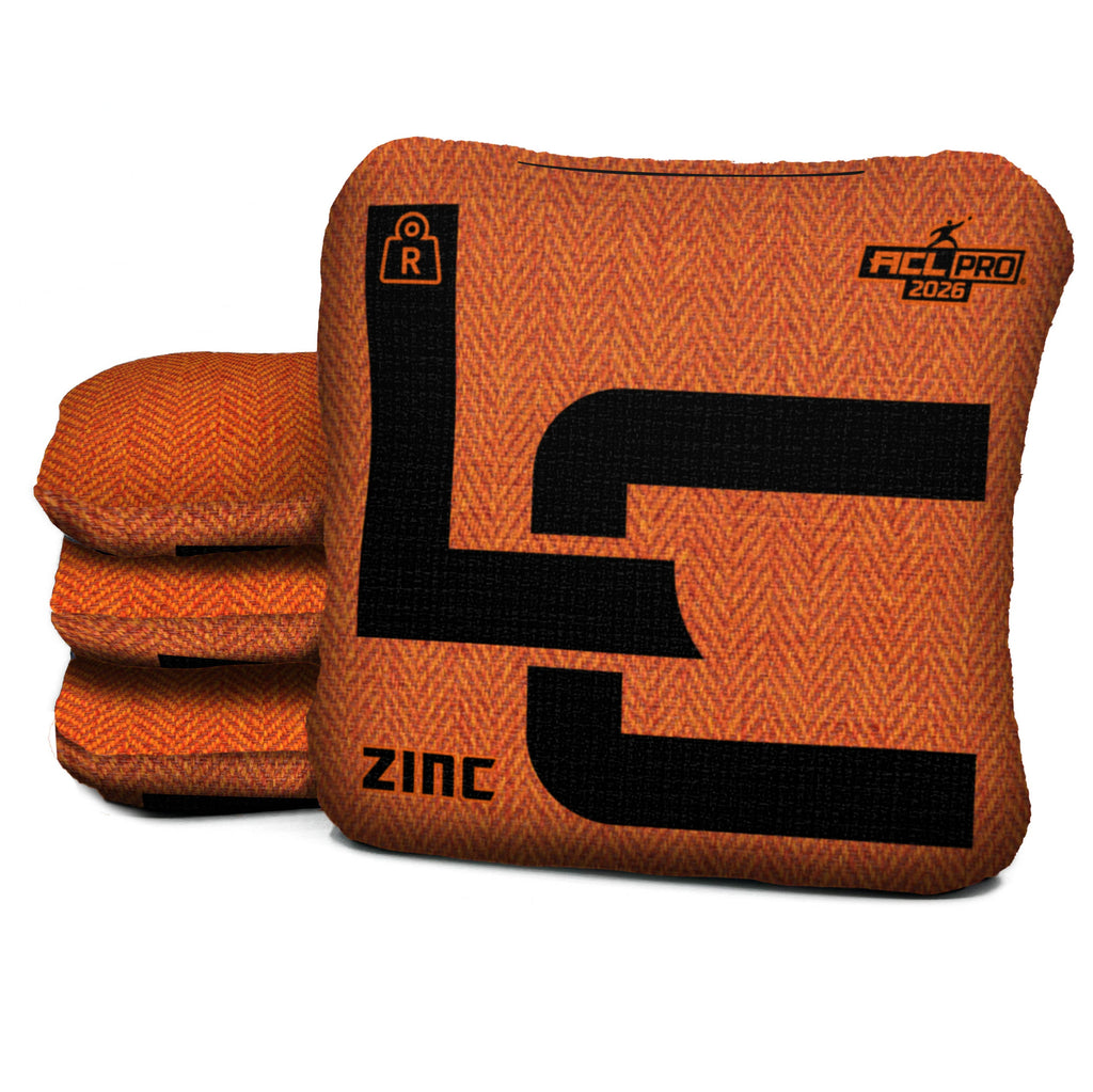 LC - Orange - ZINC - ACL PRO 2026 BAGS - Custom Name Option- Set of 4 bags