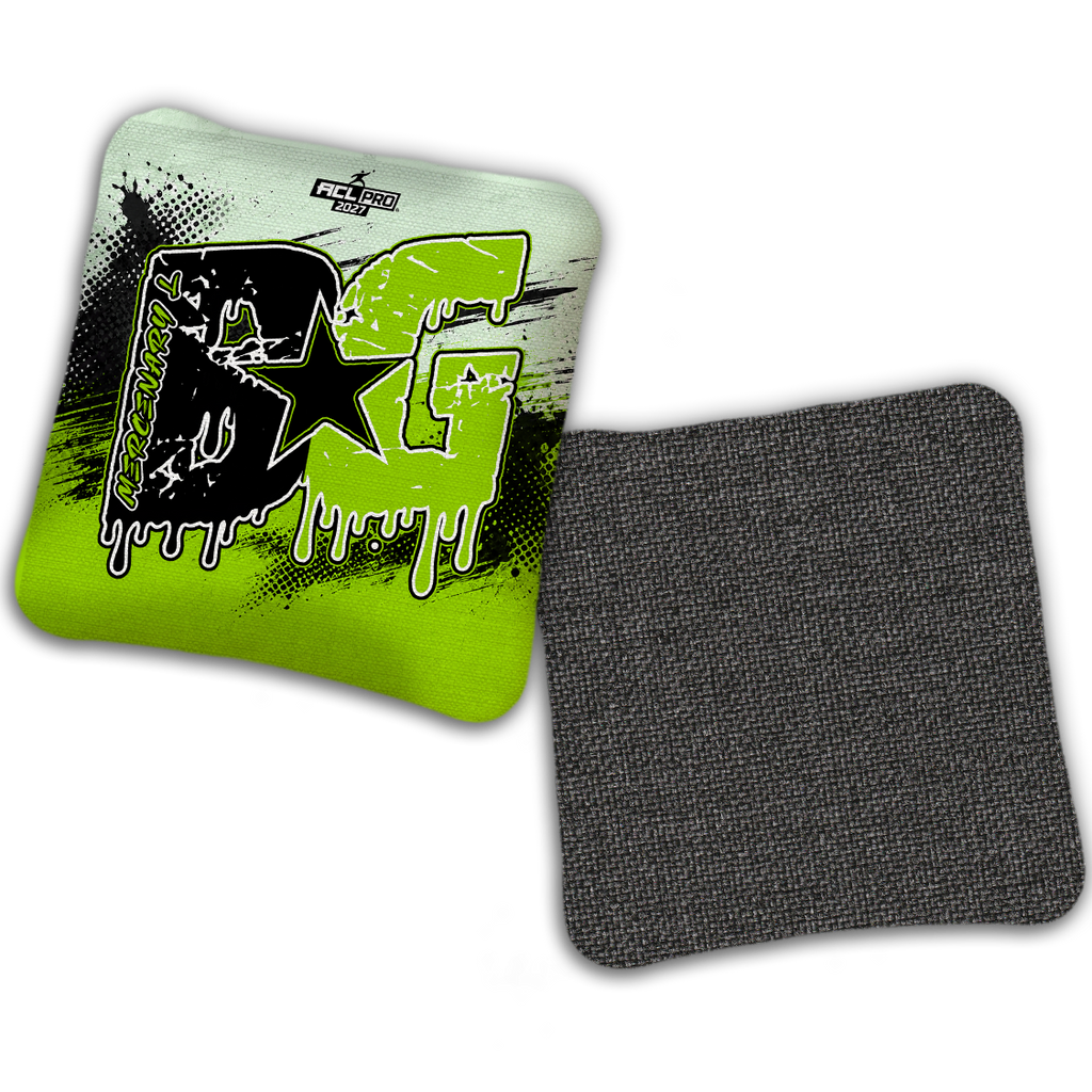 2027 ACL - BG Multiple Bag Models "GRUNGE" - Pro Stamped Cornhole Bags - SET OF 4 BAGS