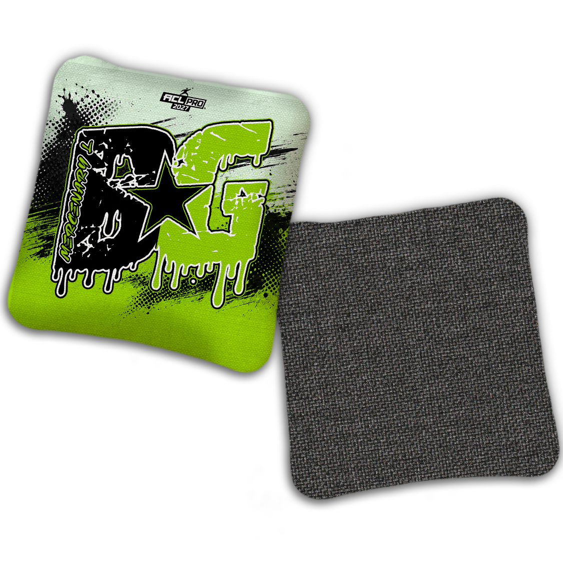 2027 ACL - BG Multiple Bag Models "GRUNGE" - Pro Stamped Cornhole Bags - SET OF 4 BAGS