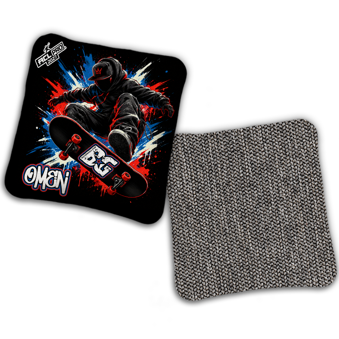 2027 ACL - BG Multiple Bag Models "BOARDGODZ" - Pro Stamped Cornhole Bags - SET OF 4 BAGS