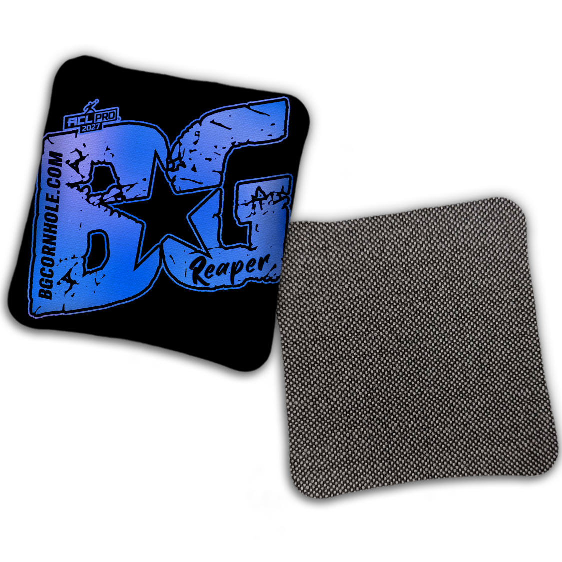 2027 ACL - BG Multiple Bag Models "BLACKOUT" - Pro Stamped Cornhole Bags - SET OF 4 BAGS